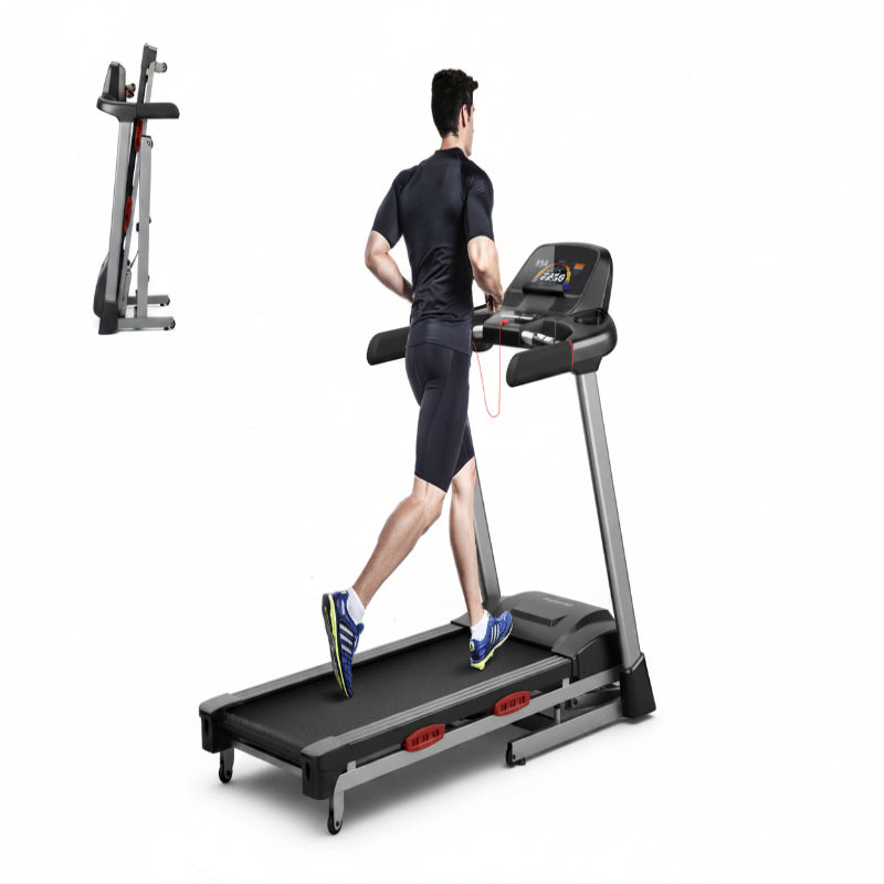 4.75 HP Folding Treadmill with Auto Incline and 20 Preset Programs