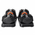 2026 Upgrade Adjustable Dumbbell Set 25Lb/50Lb, Small Increment in 3-6Lb, 1 Hand Quick-Dial, 10-In-1 Adjustable Dumbbells with Tray, Anti-Slip Grip for Home Gym HIIT Strength Training