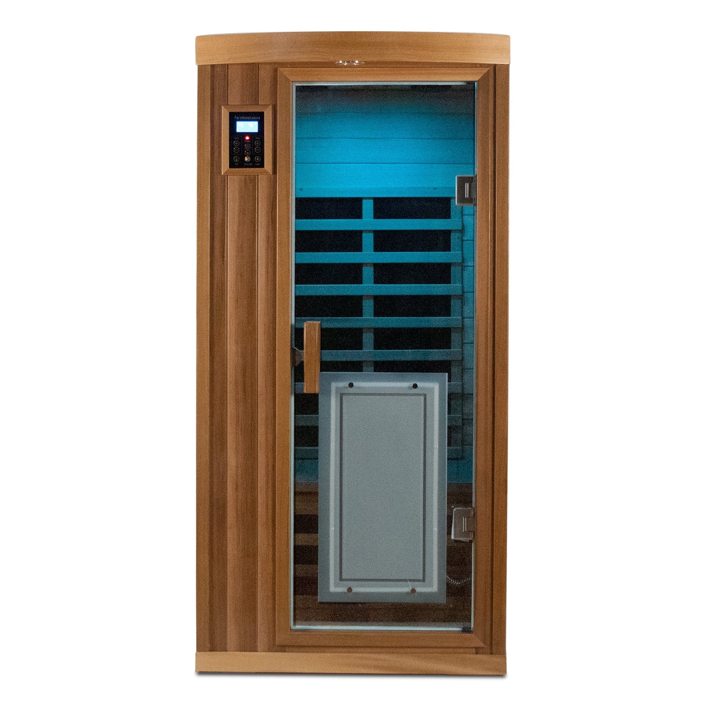 Low EMF 1-Person Far Infrared Red Cedar Deluxe Indoor Sauna Room