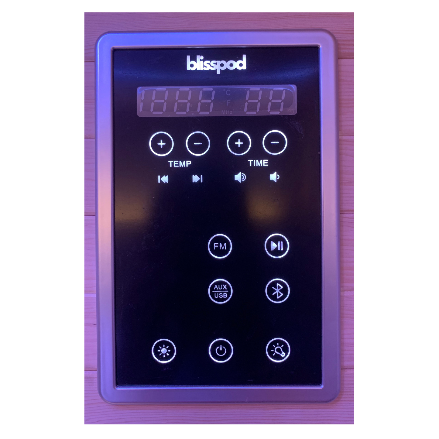 Blisspod Bergen Series – Full Spectrum Infrared Sauna with Red Light Therapy, 2-Person