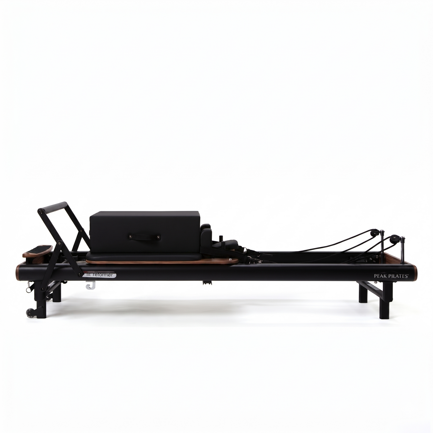 fit™ Reformer with Long/Short Box – Peak Pilates® Space-Saving Reformer