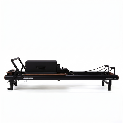 fit™ Reformer with Long/Short Box – Peak Pilates® Space-Saving Reformer