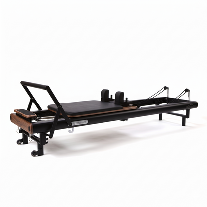 fit™ Reformer with Long/Short Box – Peak Pilates® Space-Saving Reformer