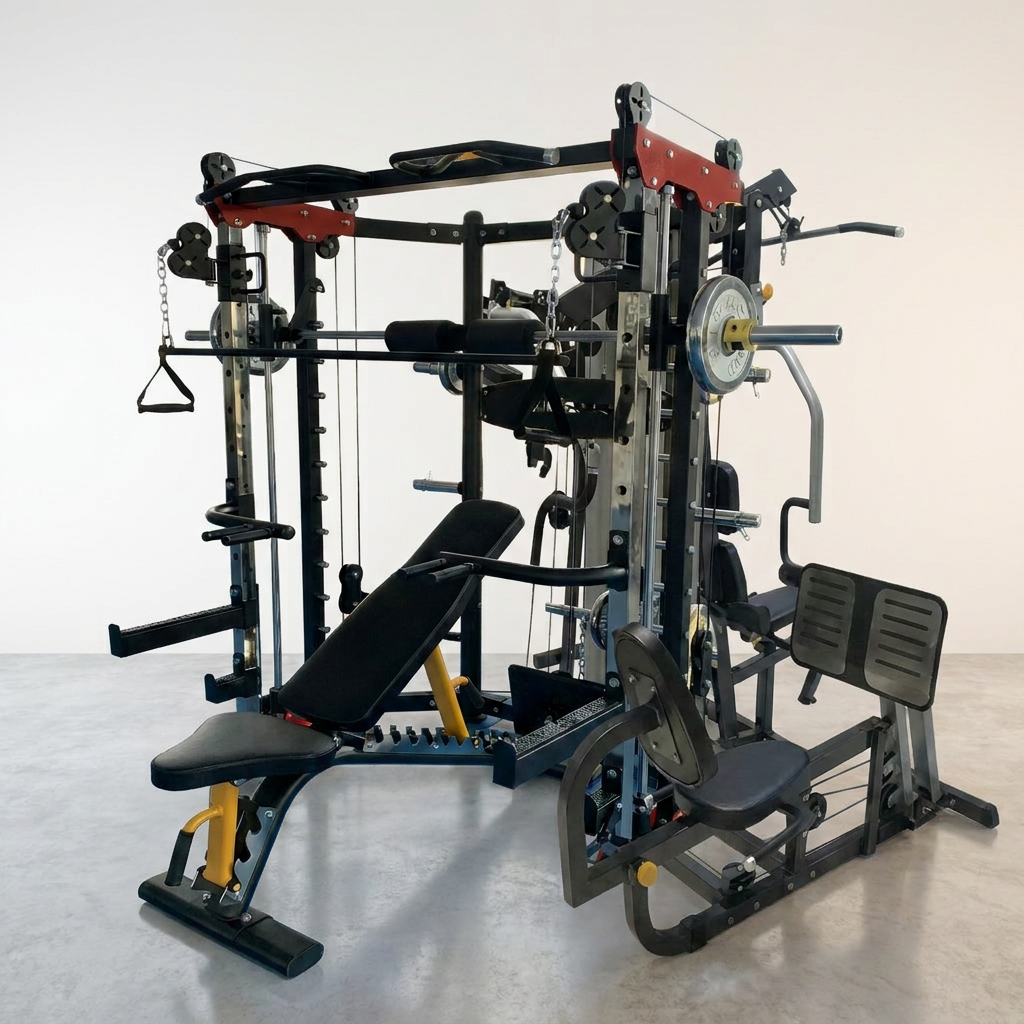 Excellent Home Gym Equipment Multi Function Smith Machine with Customized Logo — Studio Shot
