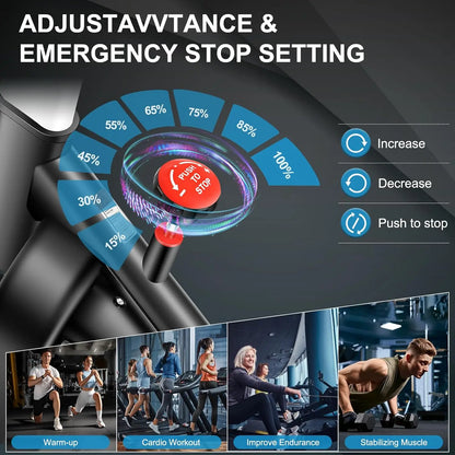 Exercise Bike – Indoor Cycling Bike with Enclosed Flywheel & Adjustable Resistance