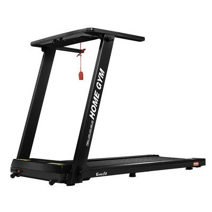 Everfit Electric Treadmill – Foldable Running Machine with 12 Programs (Black)