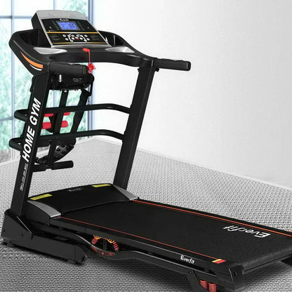 Everfit Electric Treadmill 480mm – 18km/h, 3.5HP, Auto Incline