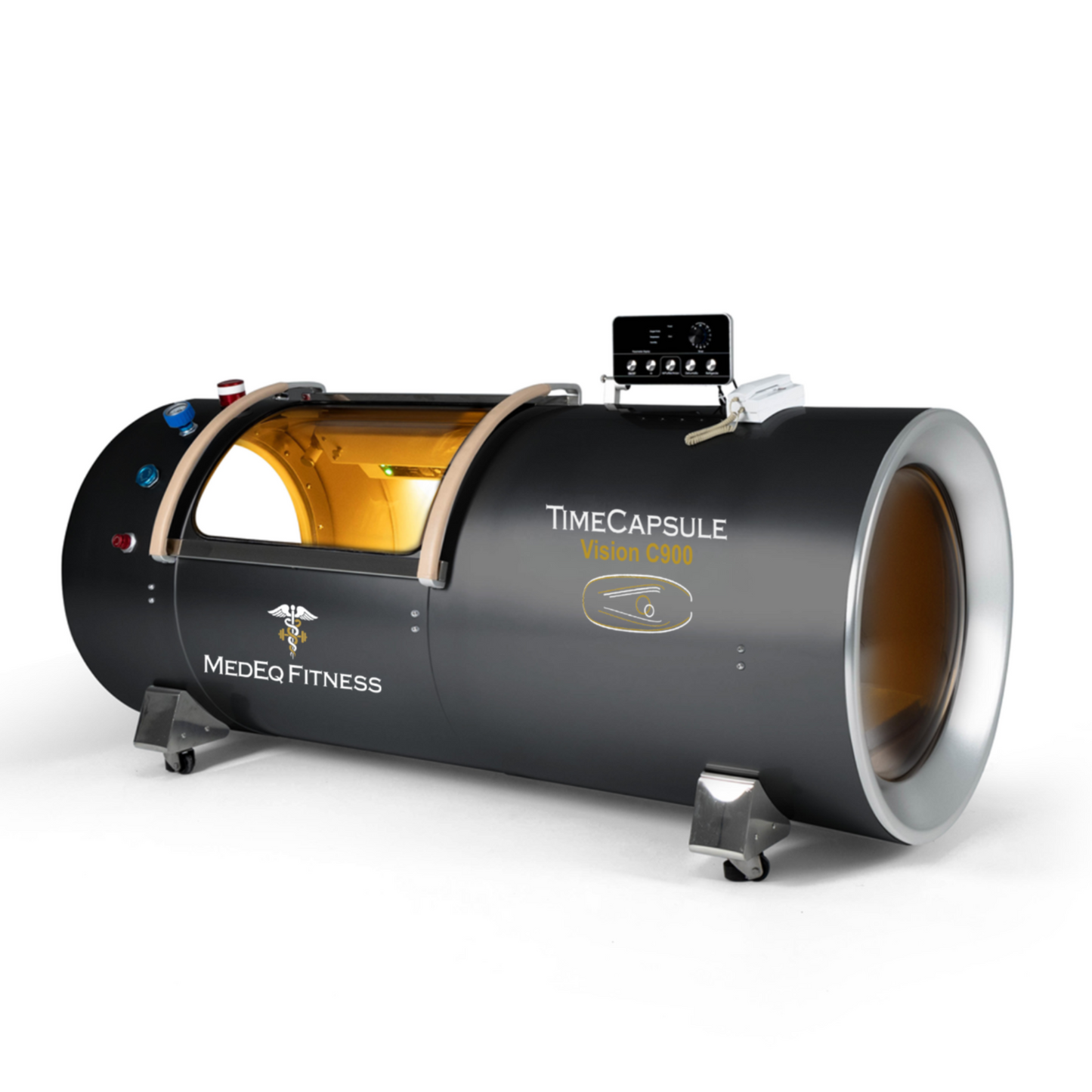 TimeCapsule Vision C900+ – 2.0 ATA Hard-Shell Monoplace Hyperbaric Oxygen Chamber