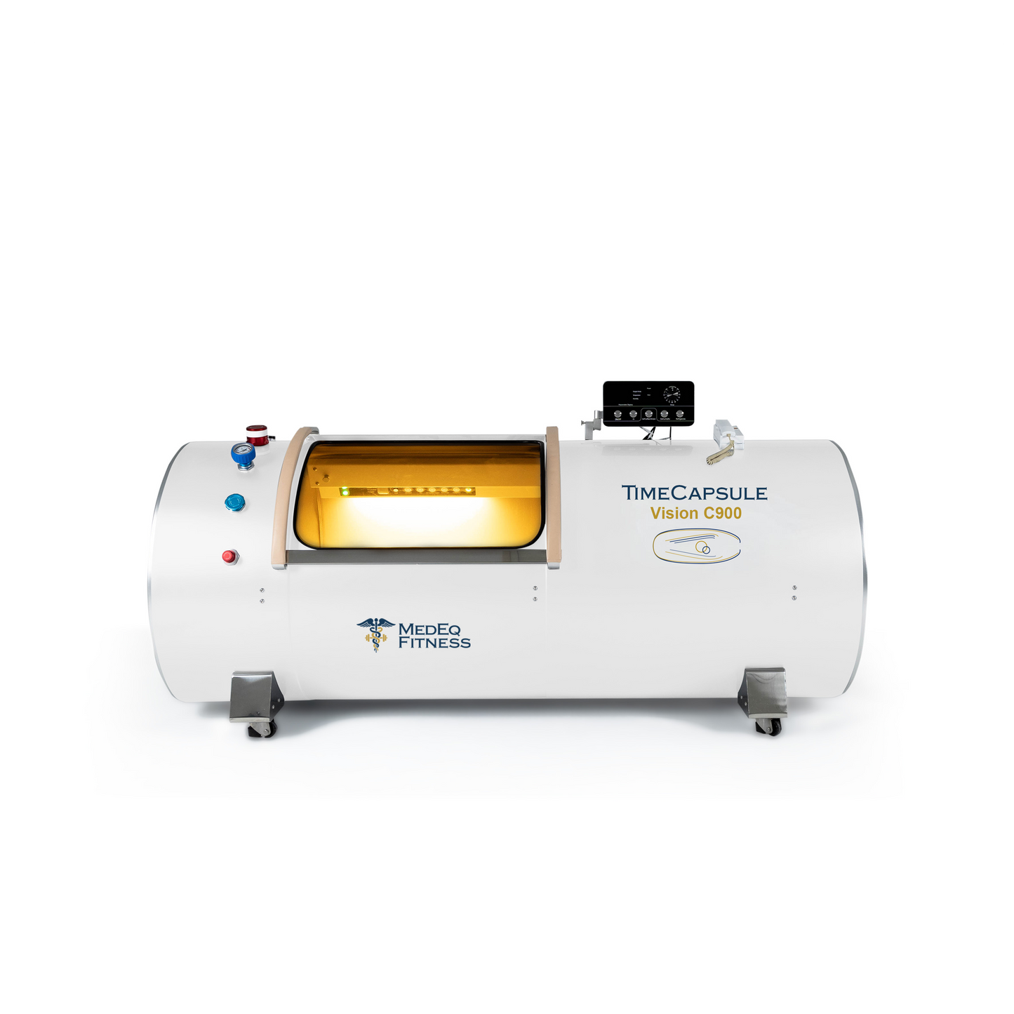 TimeCapsule Vision C900+ – 2.0 ATA Hard-Shell Monoplace Hyperbaric Oxygen Chamber