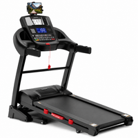 Folding Treadmill Built for Home Workouts, 4.5HP Motor, 15 Auto Incline, 300lb Capacity, Bluetooth Speakers