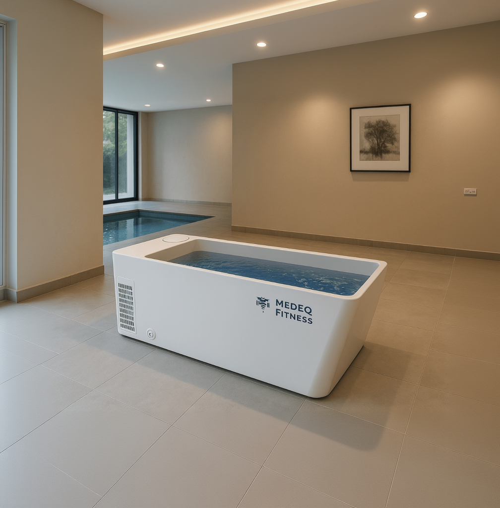 Acrylic All-In-One Plunge Pool with Integrated Chiller/Heater