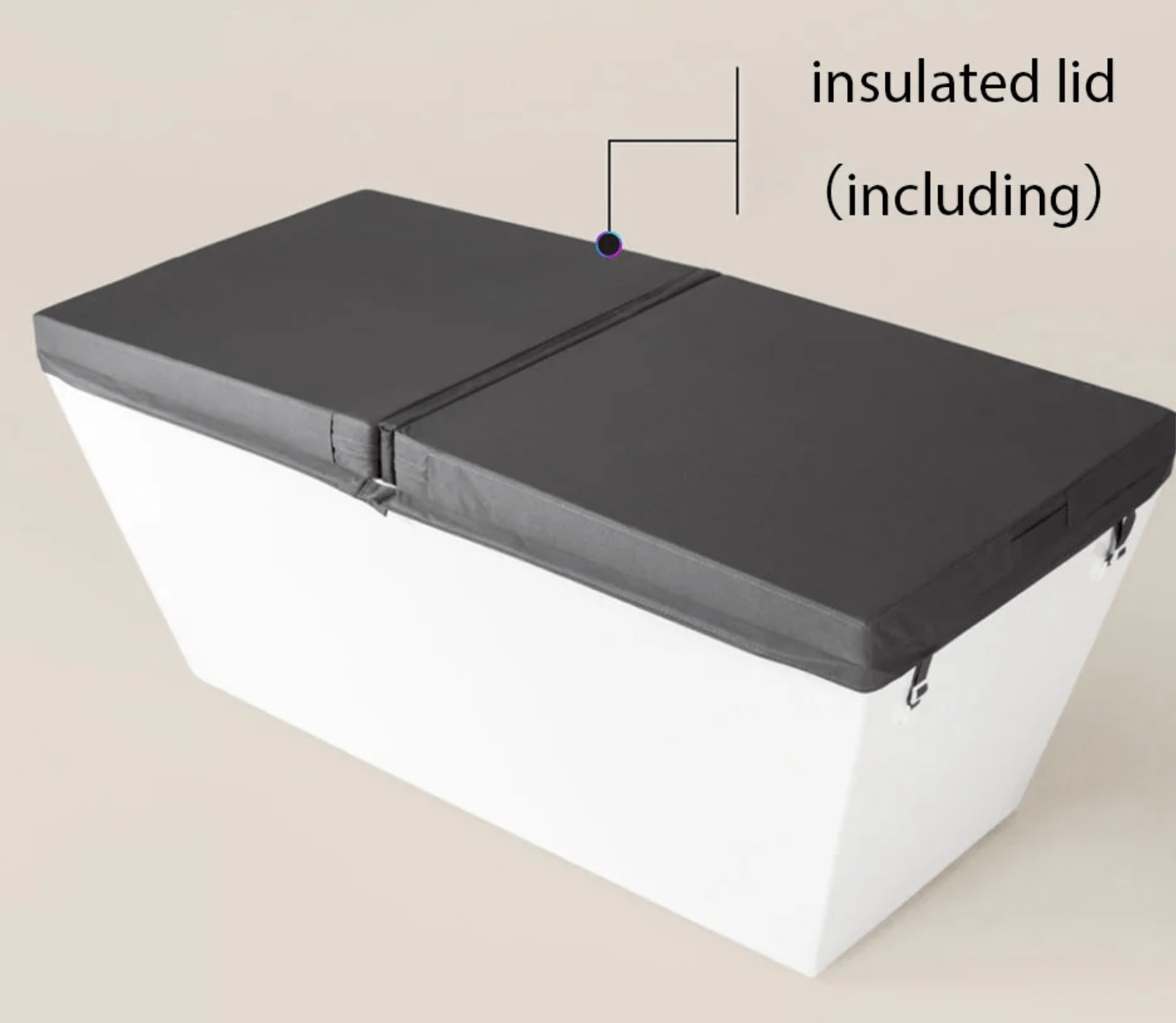 Acrylic All-In-One Plunge Pool with Integrated Chiller/Heater