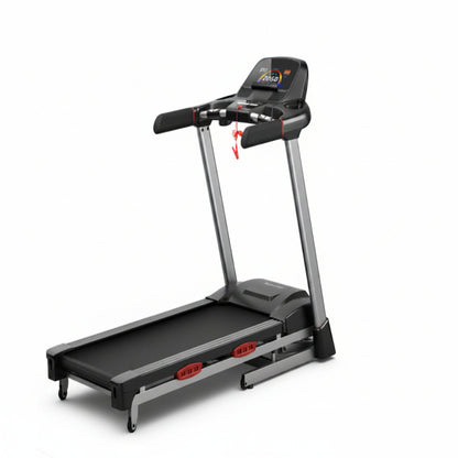 4.75 HP Folding Treadmill with Auto Incline and 20 Preset Programs