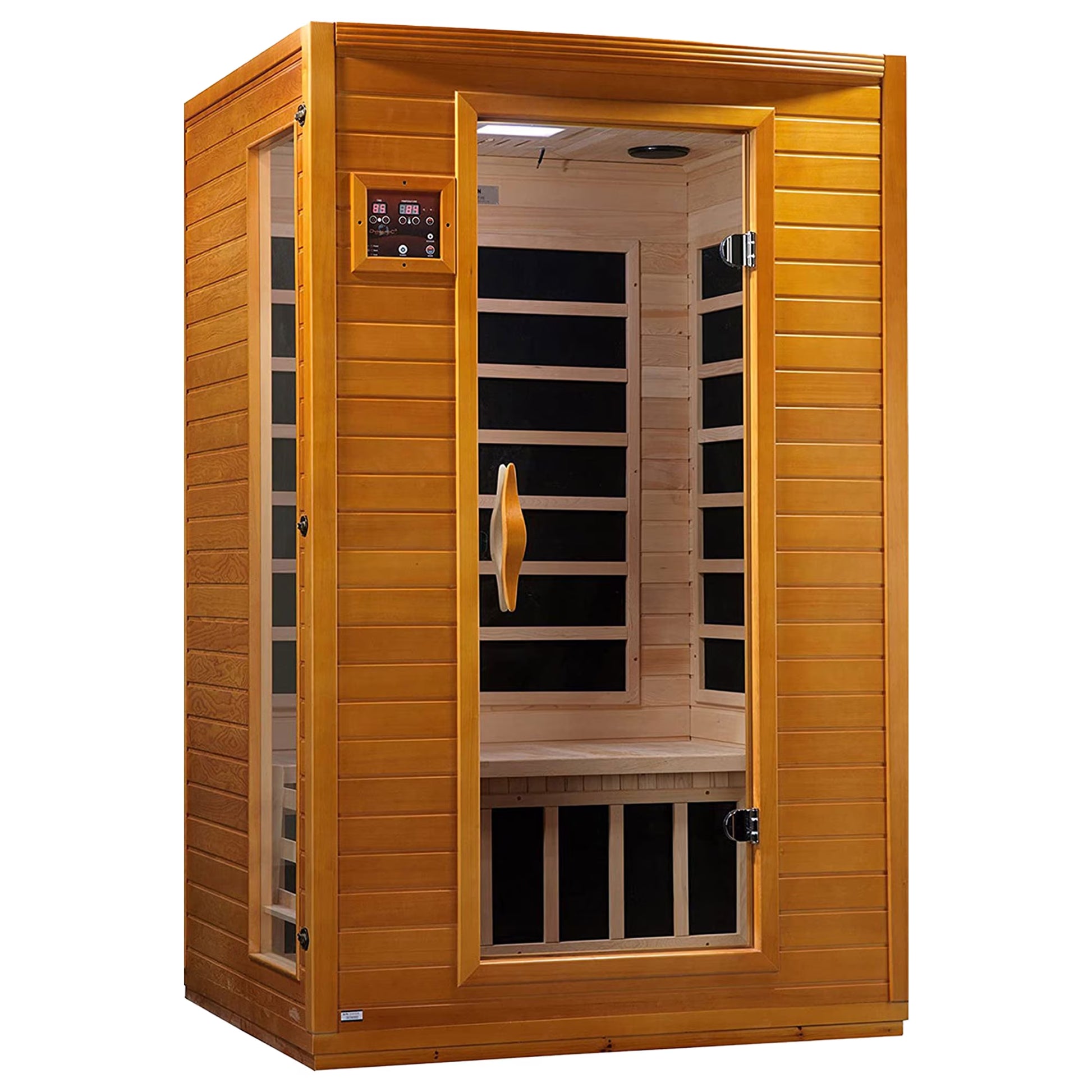 Andora 2-Person Low EMF FAR Infrared Sauna, Canadian Hemlock
