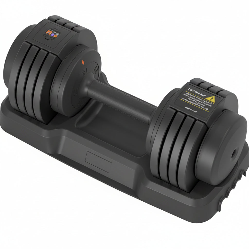 Smart Dumbbell Adjustable Weights with Speaking Display, like Having a Virtual Fitness Coach Inside, 5 in 1 Free Weight System, Perfect for Home Fitness Enthusiasts, for Men and Women 55LB