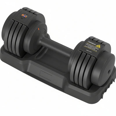 Smart Dumbbell Adjustable Weights with Speaking Display, like Having a Virtual Fitness Coach Inside, 5 in 1 Free Weight System, Perfect for Home Fitness Enthusiasts, for Men and Women 55LB