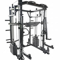 Commercial Gym Fitness Equipment Squat Rack Power Multi Functional Smith Machine