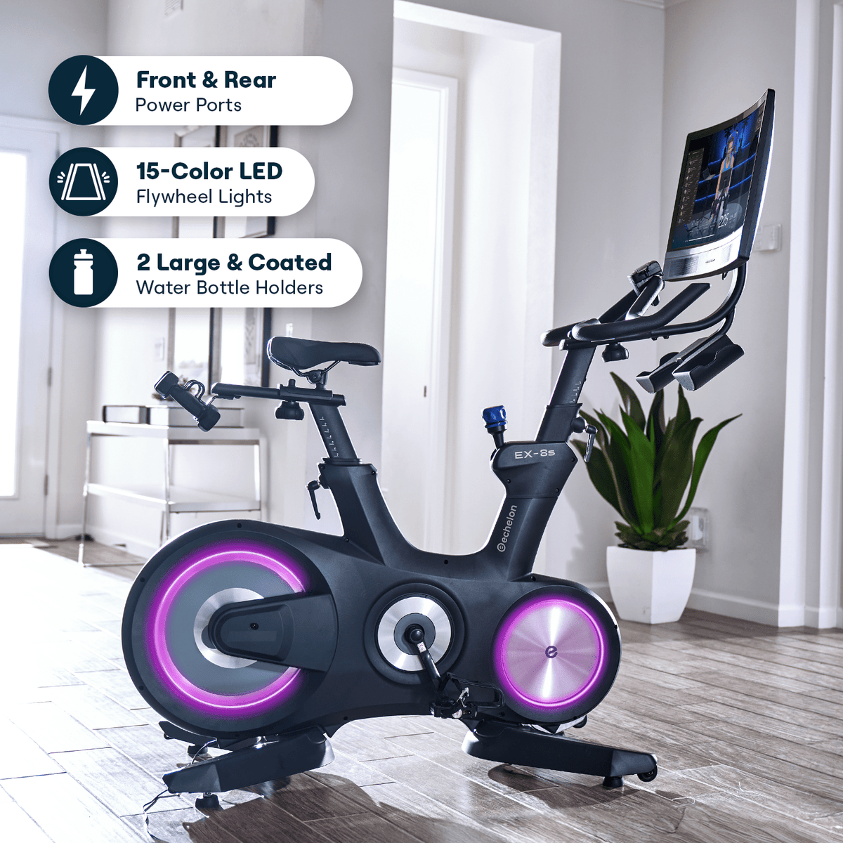 Echelon EX-8s Connect Bike – 24" HD Touchscreen