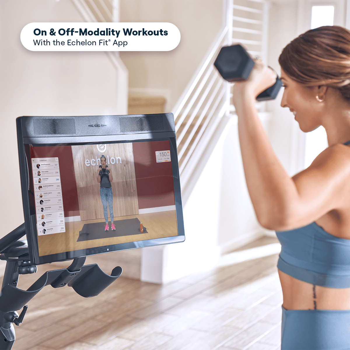 Echelon EX-8s Connect Bike – 24" HD Touchscreen