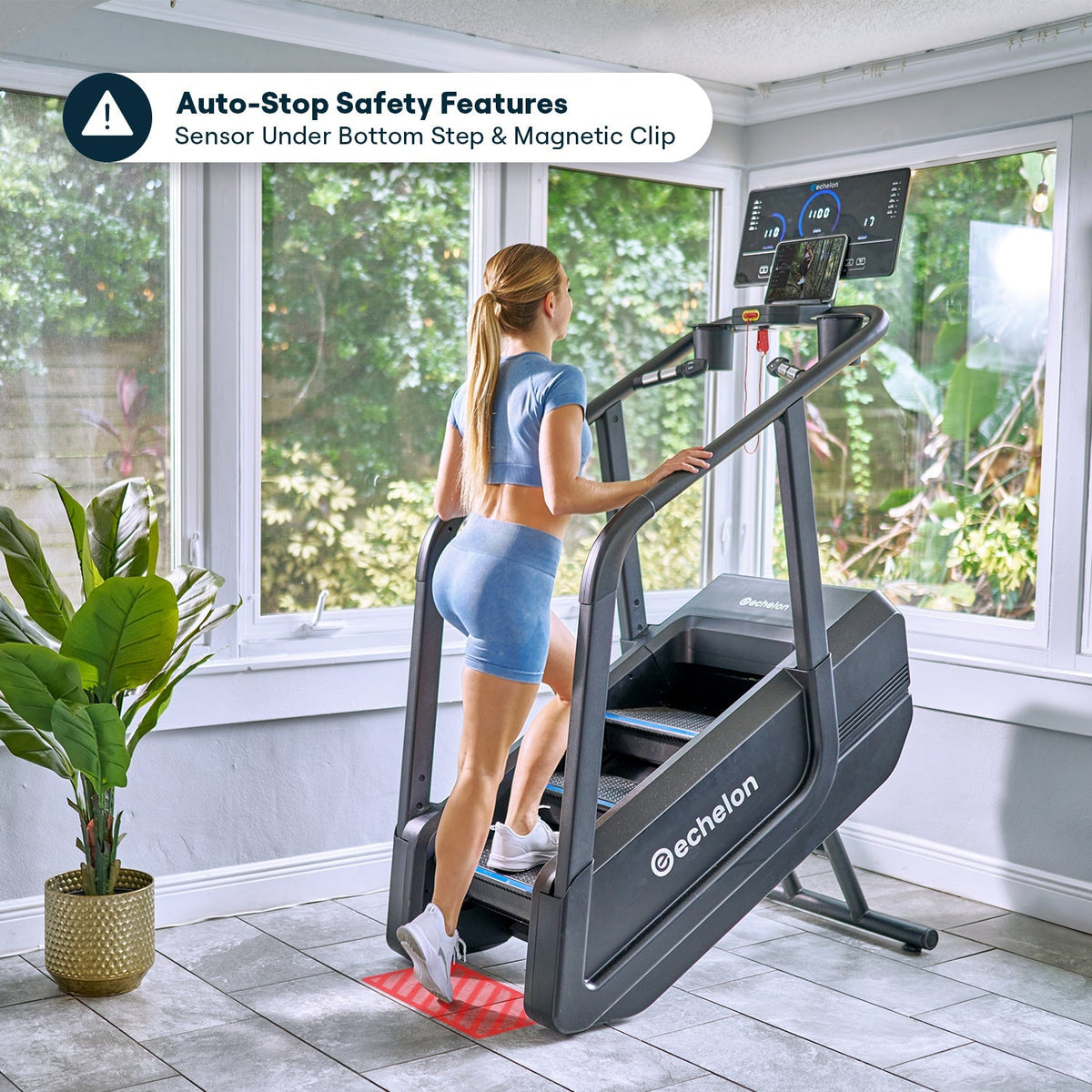 Echelon Summit Stairmill – Compact Design, Fits Under 9 Ft Ceilings