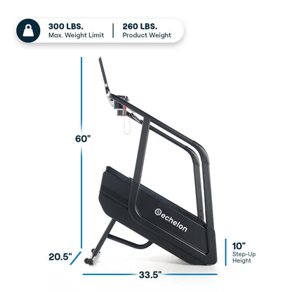 Echelon Summit Stairmill – Compact Design, Fits Under 9 Ft Ceilings