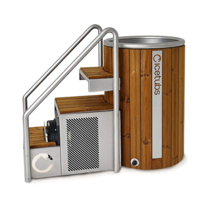 Icetubs IceBarrel Thermowood & Fiberglass Cold Plunge Immersion Tub (SAK68129)