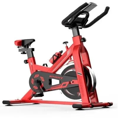Indoor Spin Bike – Silent Belt-Driven Cycling Bike with Adjustable Resistance