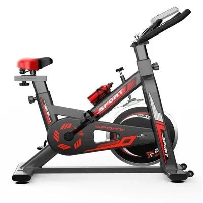 Indoor Spin Bike – Silent Belt-Driven Cycling Bike with Adjustable Resistance