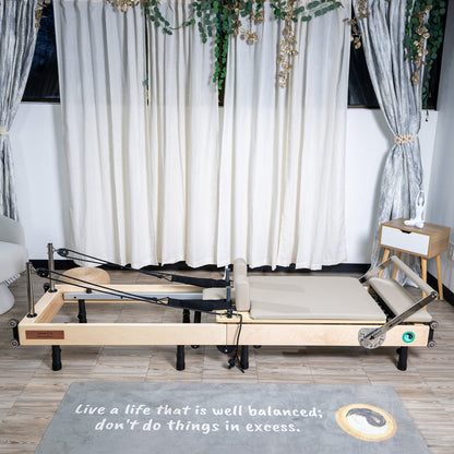 Janet Elite 2.0 – Foldable Pilates Reformer with Large Smart Screen (RE015)