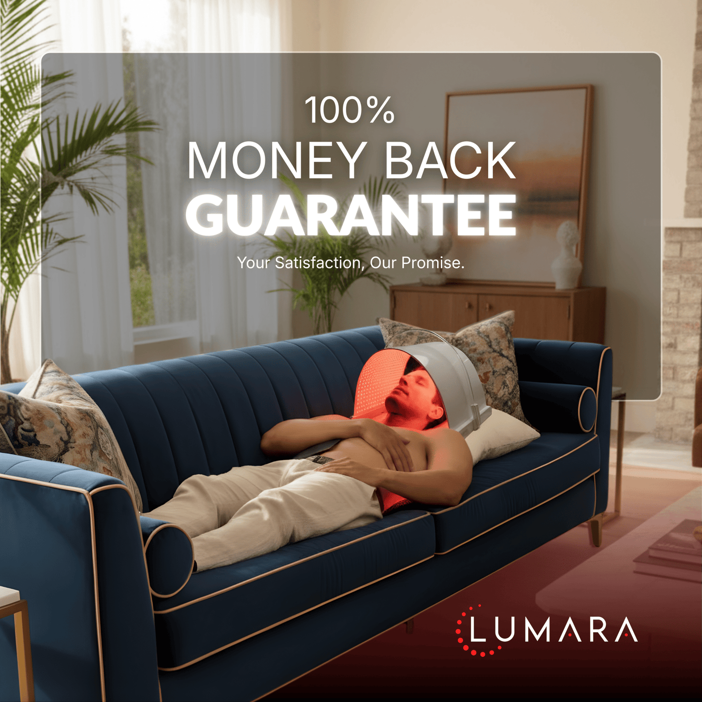 Illuminate Red V2 by Lumara – 1,980 LED Red Light Therapy Panel, 660nm Wavelength