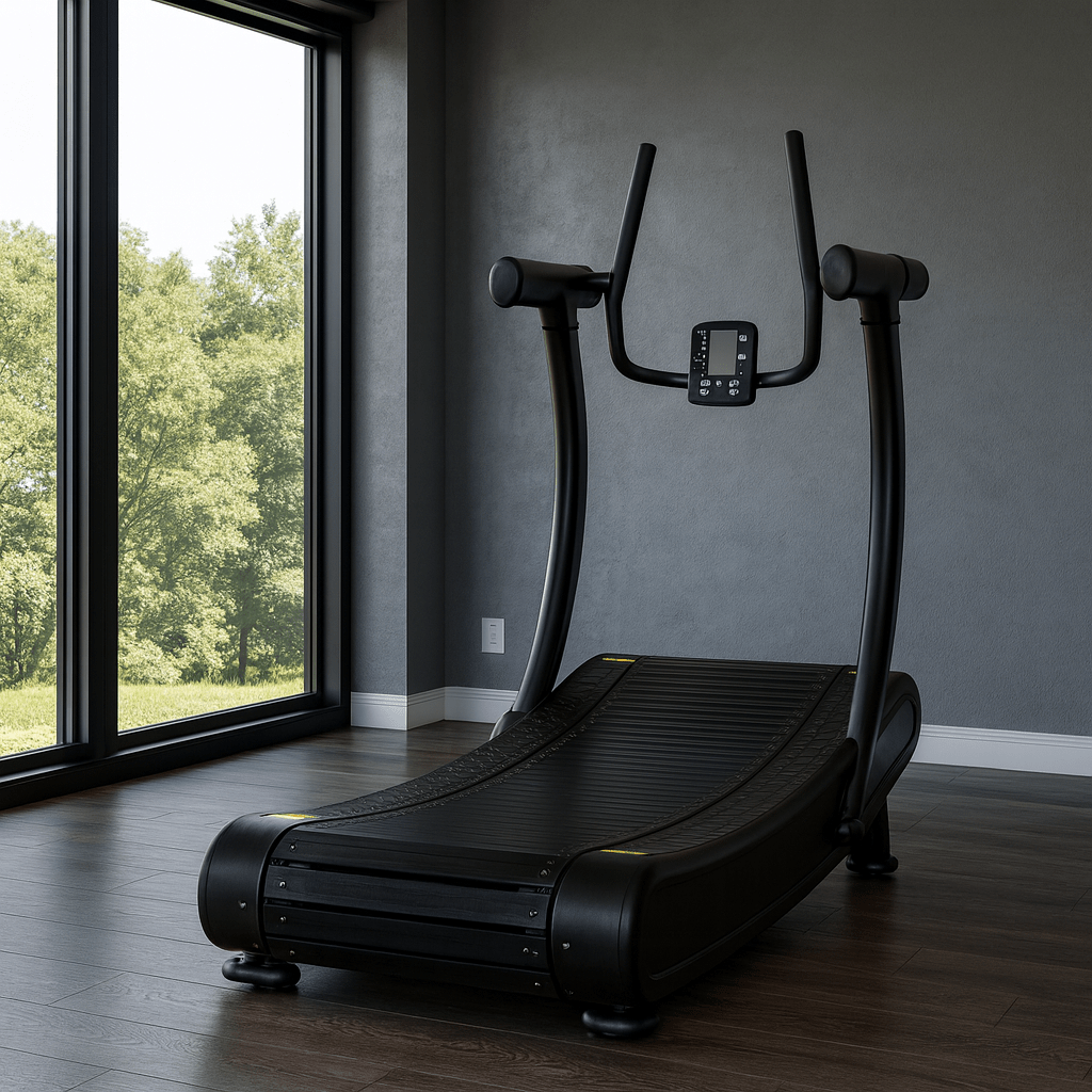 R1000 Curved Resistance Treadmill – Self-Powered, 8-Level Magnetic Resistance
