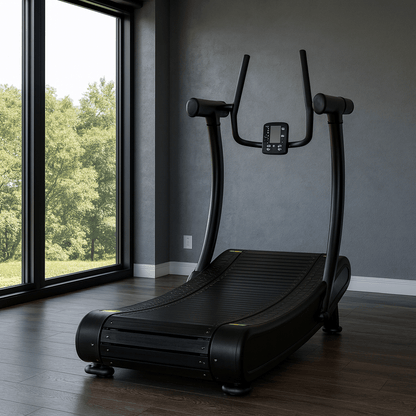 R1000 Curved Resistance Treadmill – Self-Powered, 8-Level Magnetic Resistance