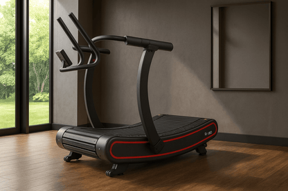 R1000 Curved Resistance Treadmill – Self-Powered, 8-Level Magnetic Resistance