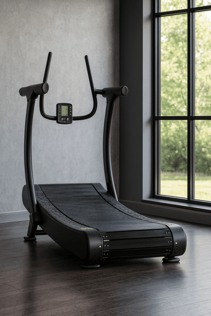 R1000 Curved Resistance Treadmill – Self-Powered, 8-Level Magnetic Resistance