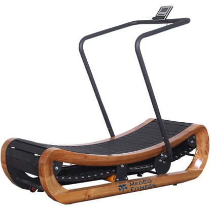 R2000 Solid Wood Curved Resistance Treadmill – Self-Powered Curve Trainer, Studio Collection