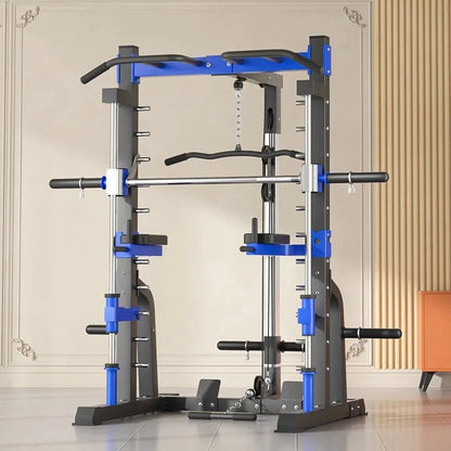 Smith Machine Gantry with Squat Rack – Multi-Functional Comprehensive Trainer