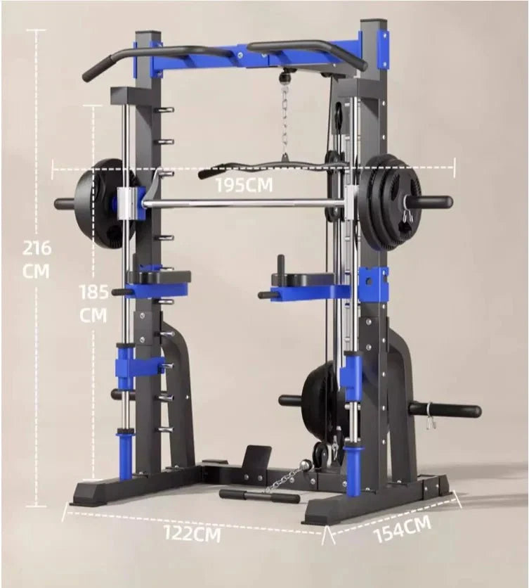 Smith Machine Gantry with Squat Rack – Multi-Functional Comprehensive Trainer