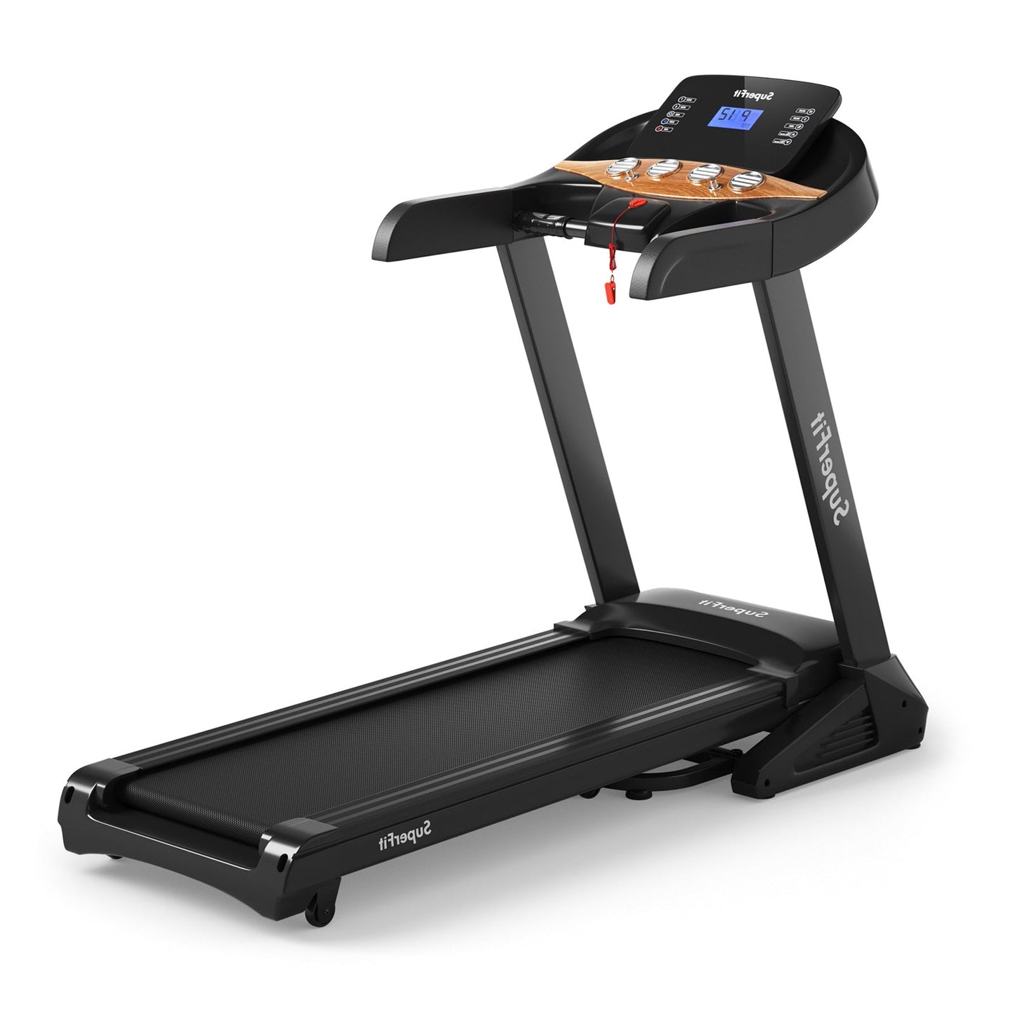 3.75 HP Folding Treadmill with Auto Incline – 12 Programs, App Control