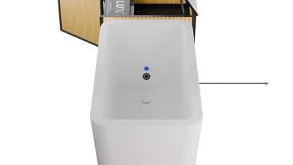 RevX Alic X Tub Cold Plunge + LUX High-Performance Chiller & Filtration System